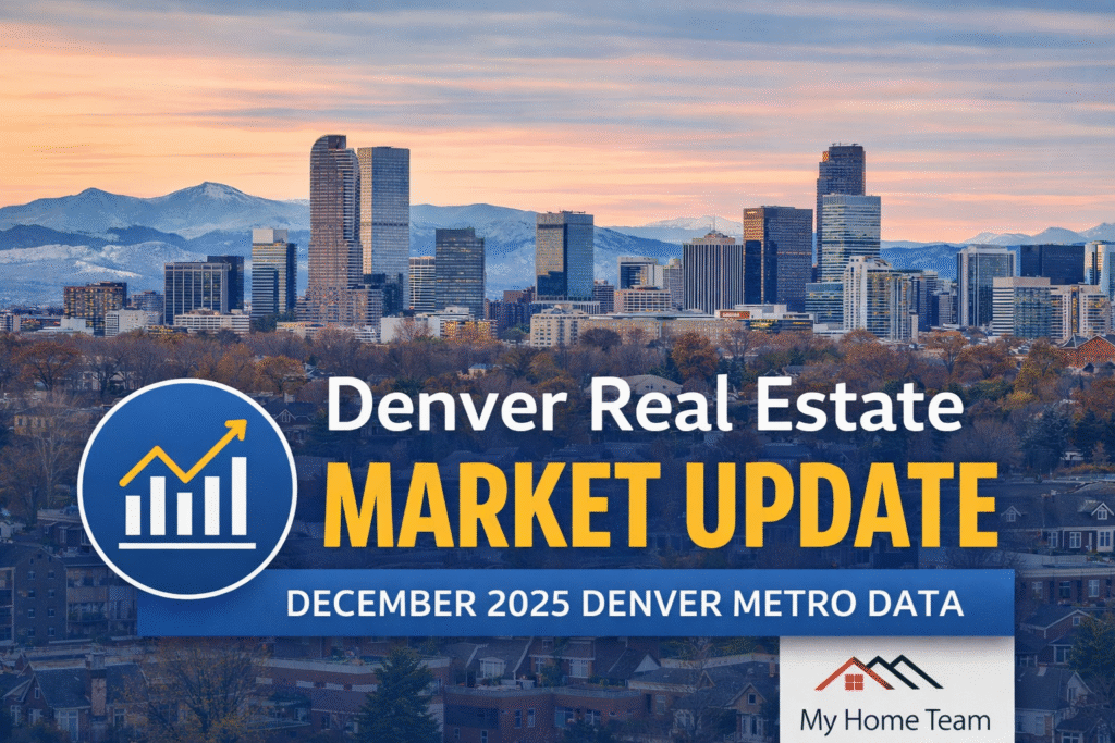Denver real estate market update showing December 2025 Denver Metro housing trends